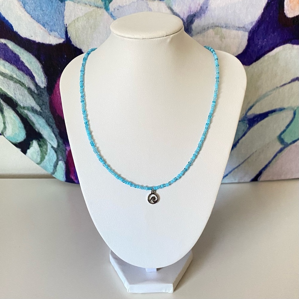 Summer beachy wave necklace & bracelet set - Picture 4 of 4